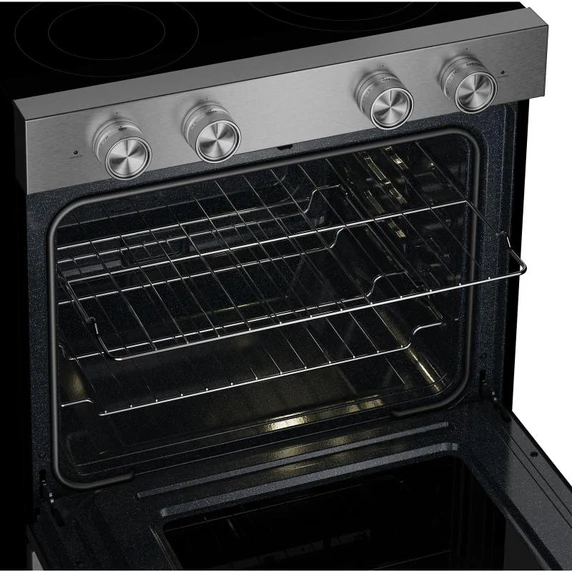 Kitchenaid® 5.3 Cu. Ft. Freestanding Electric Range with Convection Cooking Modes YKFES530SPS