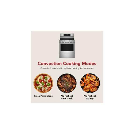 Kitchenaid® 5.3 Cu. Ft. Freestanding Electric Range with Convection Cooking Modes YKFES530SPS