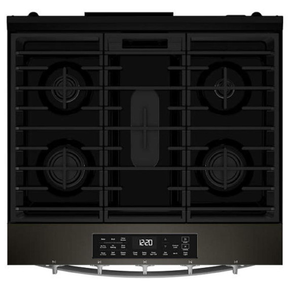 Whirlpool® 30-inch Gas Range with Air Cooking Technology WSGS5030SV