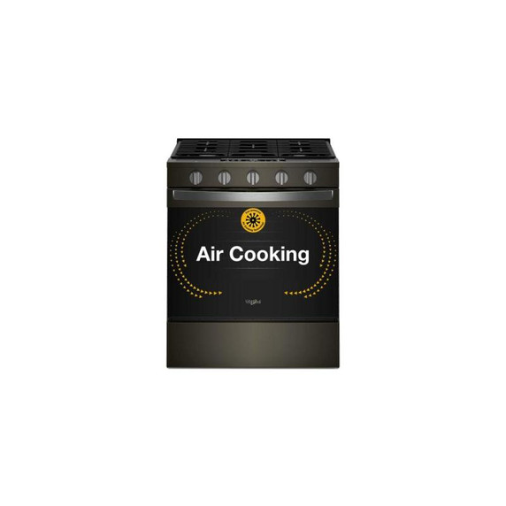 Whirlpool® 30-inch Gas Range with Air Cooking Technology WSGS5030SV