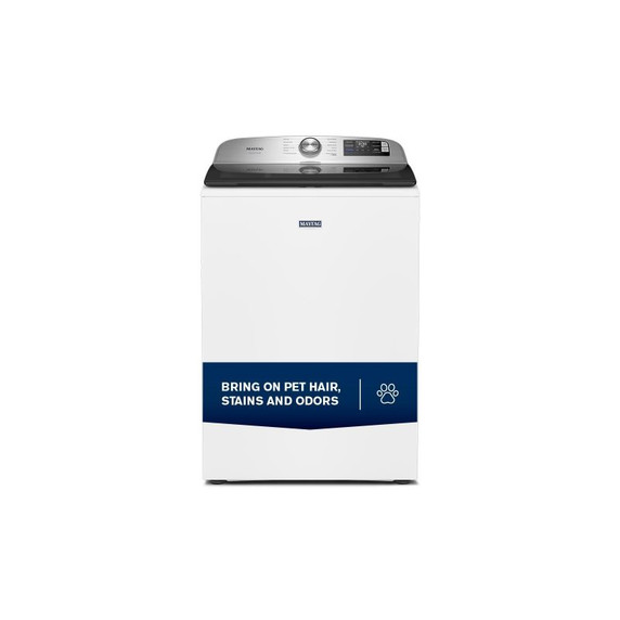 Maytag® 6.0 Cu. Ft. Pet Pro Top Load Agitator Washer with Extra Power and Sanitize Cycle with Oxi MTW7205RW
