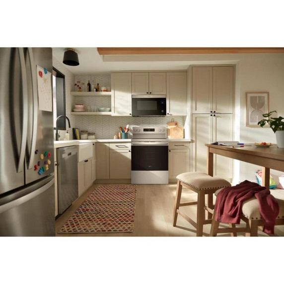 Whirlpool® 30-inch Electric Range with Air Cooking Technology YWFES5730SZ