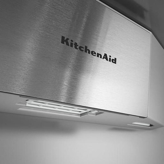Kitchenaid® 20.8 Cu. Ft. 36" Built-In French Door Bottom Mount Refrigerator with Platinum Interior KBFN536SBE