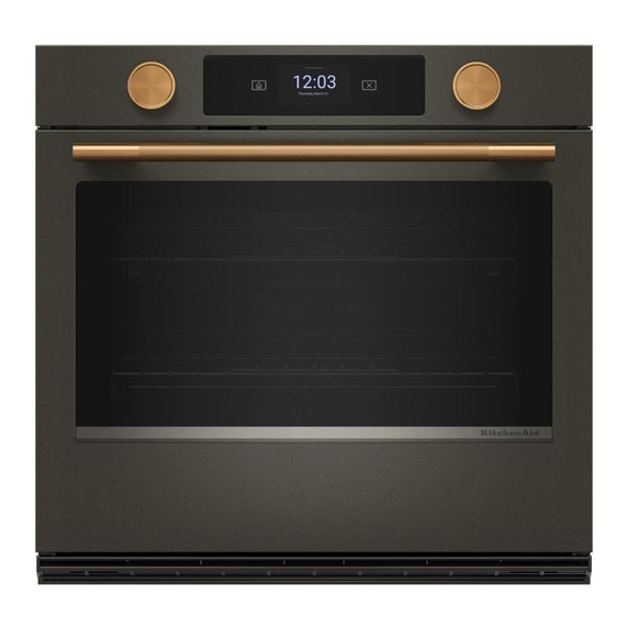 Kitchenaid® Smart Single Wall Oven with Assisted Cooking Modes KOES730SBE