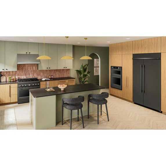 KitchenAid® 36-Inch 6 Burner Commercial-Style Gas Range with No Preheat Air Fry Mode KFGS936SBE