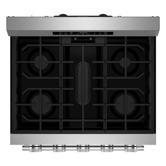 Kitchenaid® 5.0 Cu. Ft. Smart Freestanding Gas Range with Convection Cooking Modes KFGS330TPS