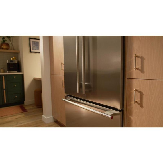 Kitchenaid® 20.8 Cu. Ft. 36" Built-In Panel-Ready French Door Bottom Mount Refrigerator with Platinum Interior KBFN536TPA