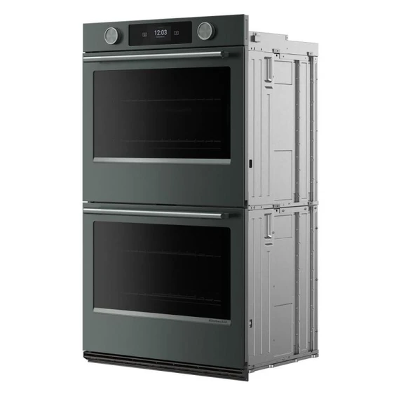 Kitchenaid® 30-inch Smart Electric Double Wall Oven with Intelligent Cooking Camera - Juniper KOED930SJP