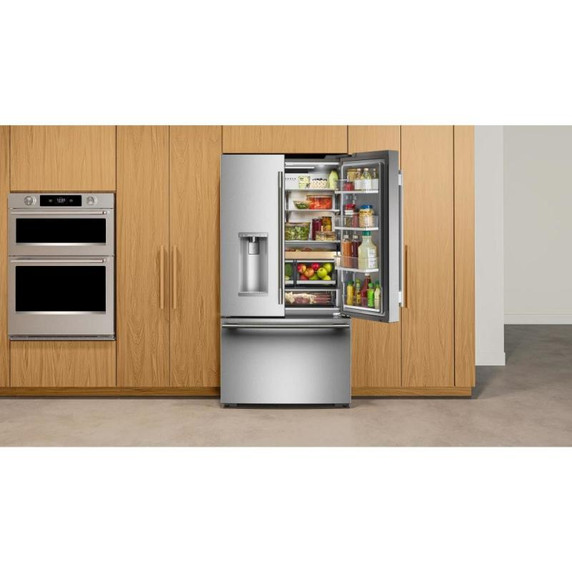 Kitchenaid® Counter-Depth French Door Refrigerator with Intelligent Auto Fill KRFC536SPS