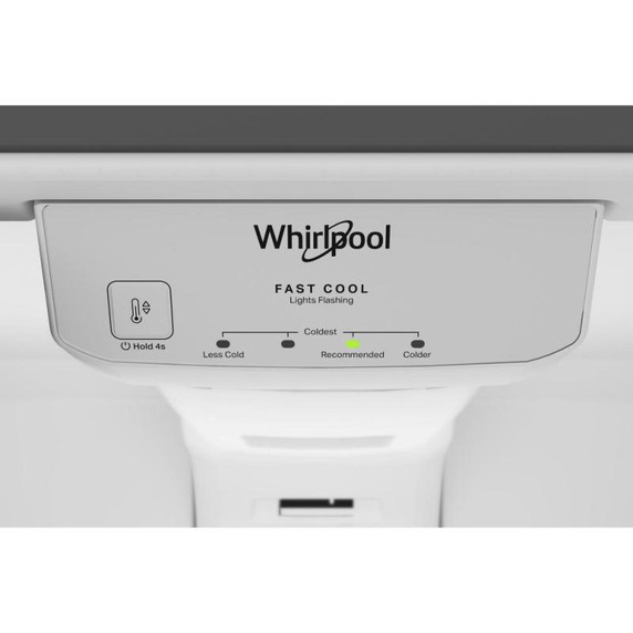 Whirlpool® 33-inch Wide Top Freezer Refrigerator with Total Coverage Cooling- 21 Cu. Ft. WRTX7421TB
