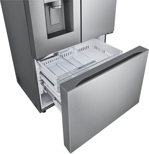 LG - 31 cu.ft. 3-Door French Door Refrigerator with Four Types of Ice