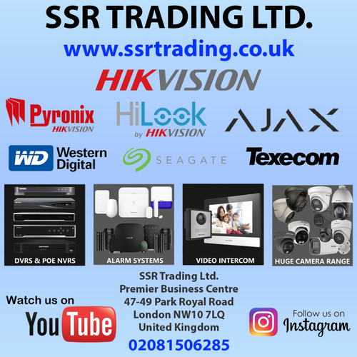 Hikvison CCTV Camera Store in London, Hikvision London Trade Supplier, One Stop Shop for Security, Sales Guidance & Marketing Assistance, CCTV Camera Dealers in Central London, CCTV Installations in the UK, CCTV Shop in Park Royal Road UK