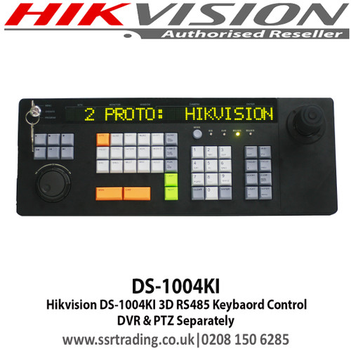 Hikvision DS-1004KI 3D RS485 Keybaord Control DVR and PTZ Separately 