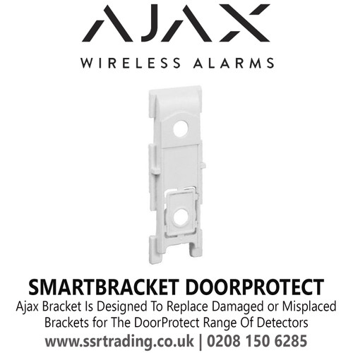 The Ajax Spare Bracket is Designed to Replace Damaged or Misplaced Brackets For The DoorProtect Range Of Detectors - Smart Bracket Door Protect