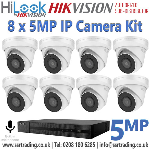  8Ch NVR Kit - HiLook 8 Channel NVR Complete System NVR Kit - Network Video Recorder Kit - NVR Surveillance System - NVR Security Kit - Complete NVR System - 4 Channel NVR Kit - 8 Channel NVR Kit - 16 Channel NVR Kit - PoE NVR Kit - H.265 NVR Kit