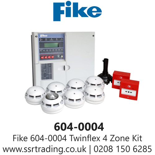 Fike Twinflex 4 Zone Kit - Fike Twinflex Pro Range Of Two Wire Fire Alarm System Equipment - (604-0004)