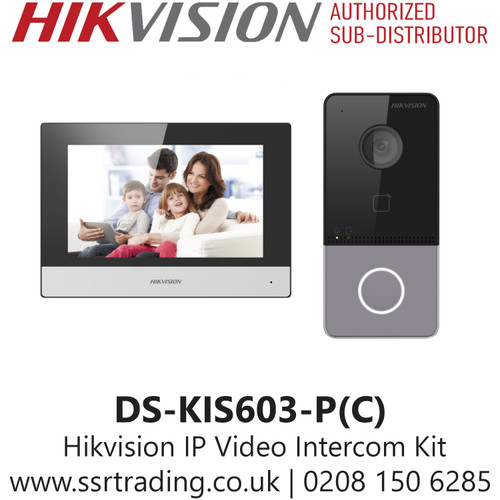 Hikvision Video Intercom Villa Door Station Kit - DS-KIS603-P(C)