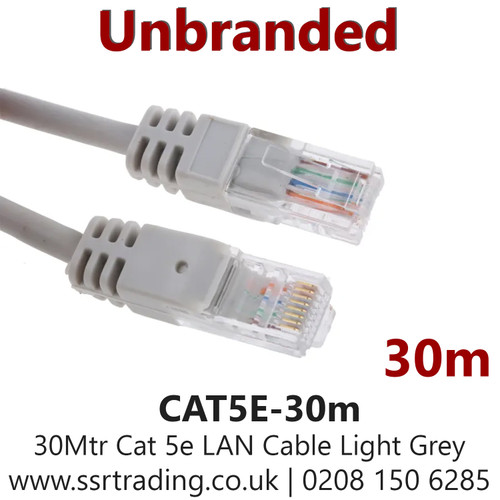 CABLAN CAT5E 30m CAT5 Aluminum Magnesium Wire 20m Light Grey 