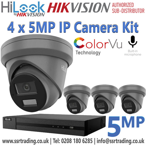 Hilook 8Ch NVR Kit Ideal for Homes, Retail Shops, Small Offices, and low-density surveillance environments - System 8Ch NVR Kit - HiLook 5MP 8-Ch NVR Kit - IP NVR Kit - Hybrid NVR Kit - HiLook Hybrid Latest 8Ch 5MP NVR Kit - HiLook 5MP NVR Kit 