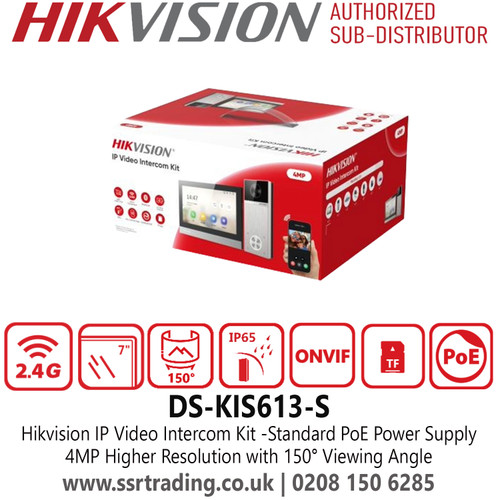 Hikvision DS-KIS613-S IP Video Intercom Kit 