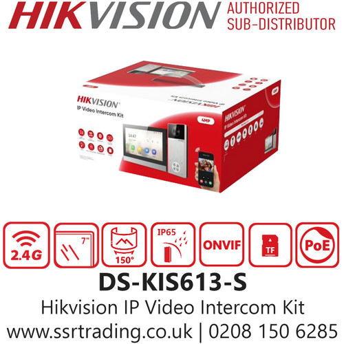 DS-KIS613-S Hikvision IP Video Intercom Kit 