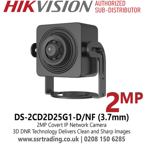 2MP Covert IP Network Camera, Hikvision Covert PoE Camera - DS-2CD2D25G1-D/NF (3.7mm) 