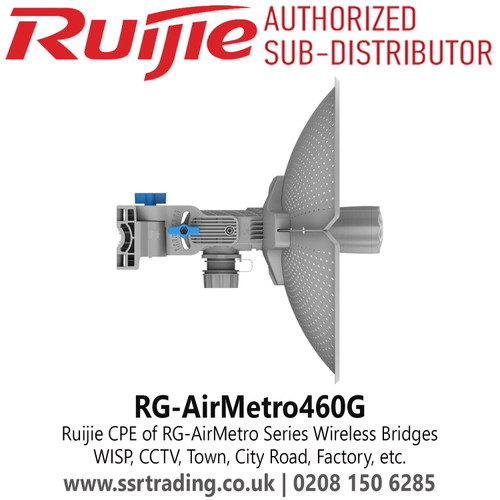 RG-AirMetro460G Ruijie CPE of RG-AirMetro Series Wireless Bridges, WISP, CCTV, Town, City Road, Factory, etc.