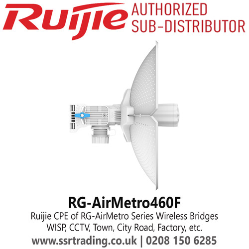 RG-AirMetro460F Ruijie CPE of RG-AirMetro Series Wireless Bridges, WISP, CCTV, Town, City Road, Factory, etc.