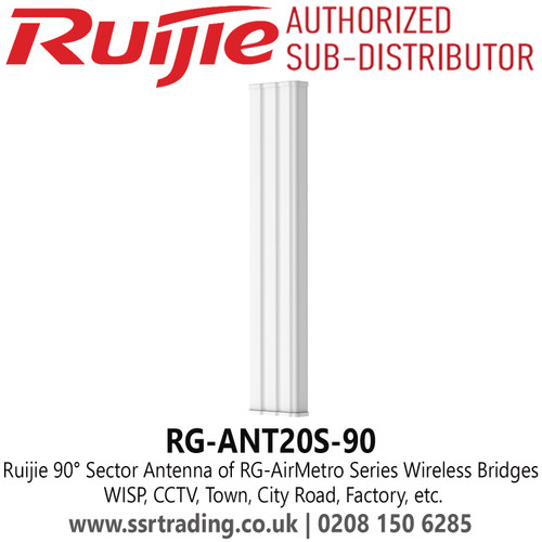 RG-ANT20S-90 Ruijie Sector Antenna of RG-AirMetro Series Wireless Bridges