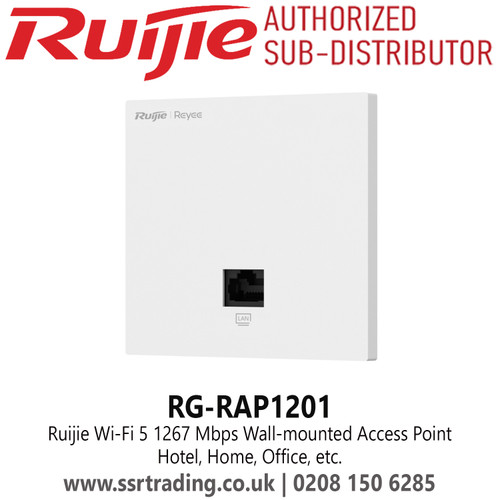 Ruijie RG-RAP1201 Wi-Fi 5 1267 Mbps Wall-mounted Access Point 
