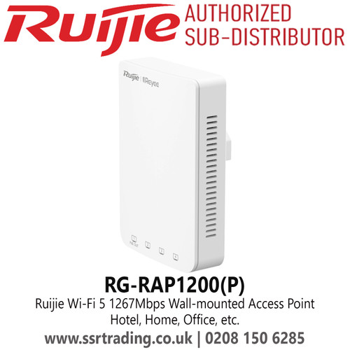 Ruijie RG-RAP1200(P) Wi-Fi 5 1267Mbps Wall-mounted Access Point 