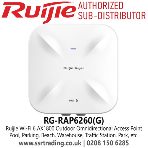 Ruijie RG-RAP6260(G) Wi-Fi 6 AX1800 Outdoor Omnidirectional Access Point 