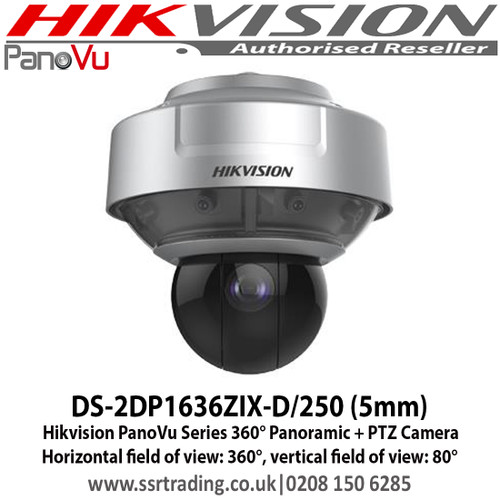 Hikvision DS-2DP1636ZIX-D/250 (5mm) PanoVu Series 360° Panoramic +