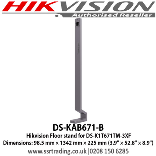 HIKVISION DS-KAB671-B Floor stand for DS-K1T671TM-3XF
