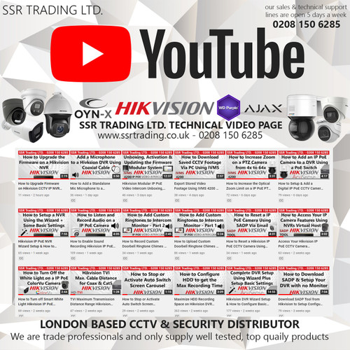 Hikvision CCTV Security Cameras System Store in London - Hikvision Security Surveillance  - Video Surveillance Solutions - Hikvision CCTV Depot - Security Cameras - CCTV Shop in UK - CCTV Store in London