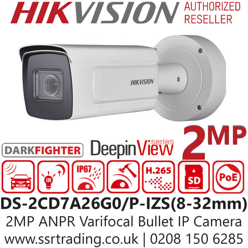 Hikvision 2MP PoE Bullet Camera DS-2CD7A26G0/P-IZS