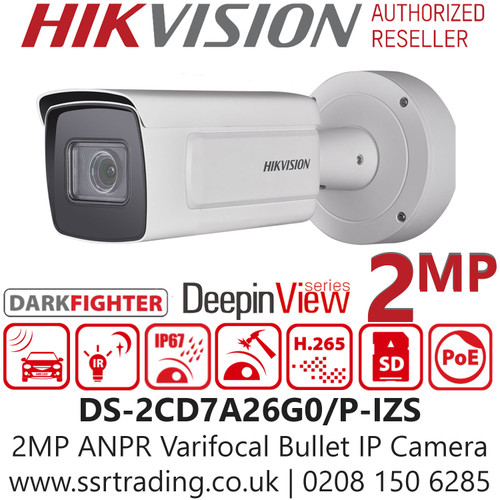 Hikvision 2MP PoE Bullet Camera-DS-2CD7A26G0/P-IZS