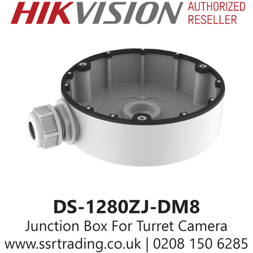 Hikvision Flush Junction Box  IP Turret Cameras DS-1280ZJ-DM8