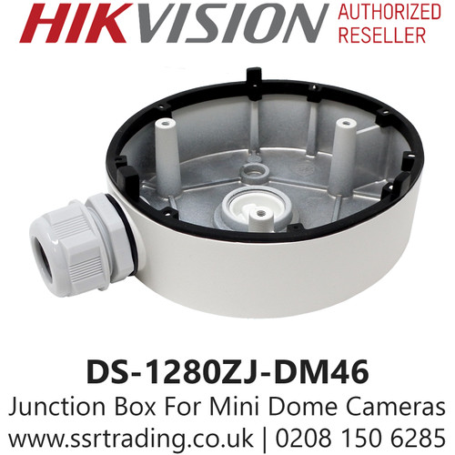 Hikvision Flush Junction Box For Mini Dome Cameras - DS-1280ZJ-DM46