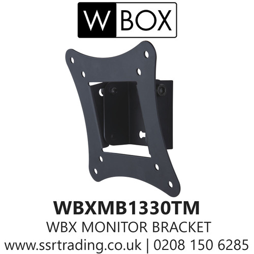 W Box Monitor Bracket Maximum load capacity of 15kg. (WBXMB1330TM)