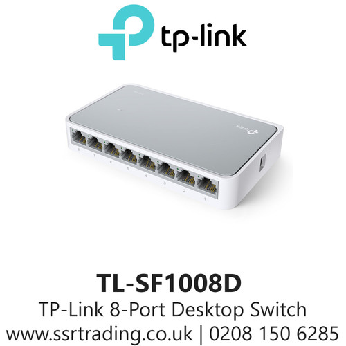 TP-Link 8-Port 10/100Mbps Desktop Switch TL-SF1008D 