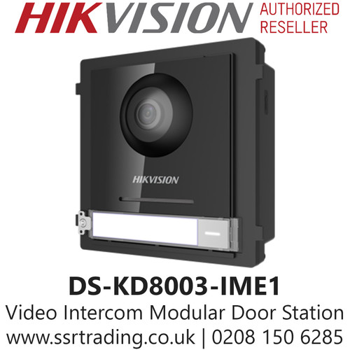 Hikvision Video Intercom Modular Door Station - DS-KD8003-IME1(B)