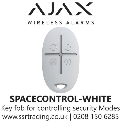 Ajax Key fob for controlling security modes - SPACECONTROL - WHITE