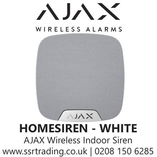 Ajax Wireless Indoor Siren - HOMESIREN - WHITE