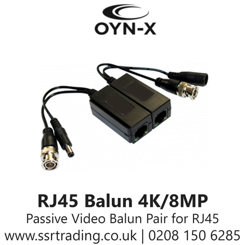 QVIS Passive HD Video & Power Balun 5MP