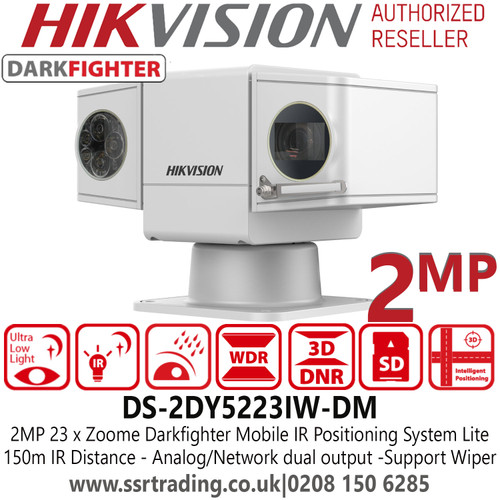 Hikvision DS-2DY5223IW-DM 2MP 23 x Zoom Mobile Ultra-low illumination IR Positioning System Lite