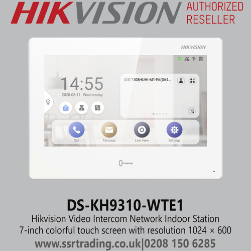 Hikvision DS-KH9310-WTE1 Android Indoor Station