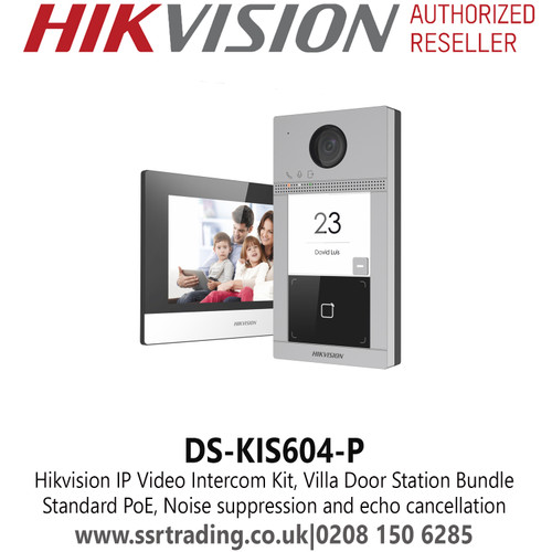 Hikvision IP Video Intercom Villa Door Station Kit (DS-KIS604-P)
