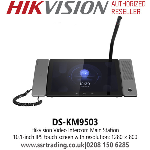 Hikvision 10 inch Touch Android IP Main Station - Video Intercom Android Main Station - DS-KM9503