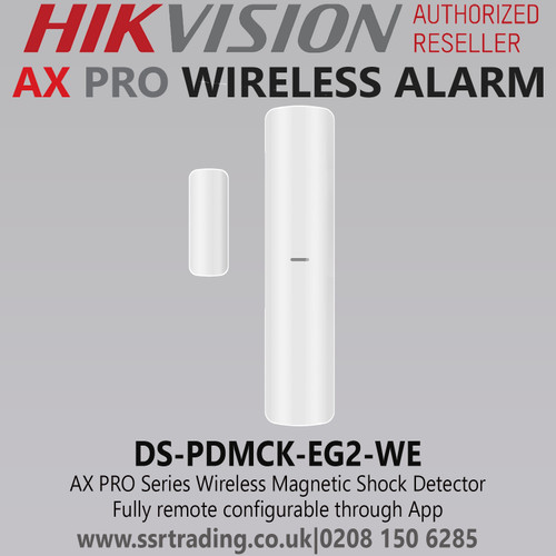 AX PRO Series Wireless Magnetic Shock Detector - DS-PDMCK-EG2-WE